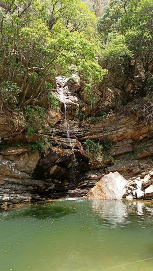 Water fall in Bhowali, Nainital