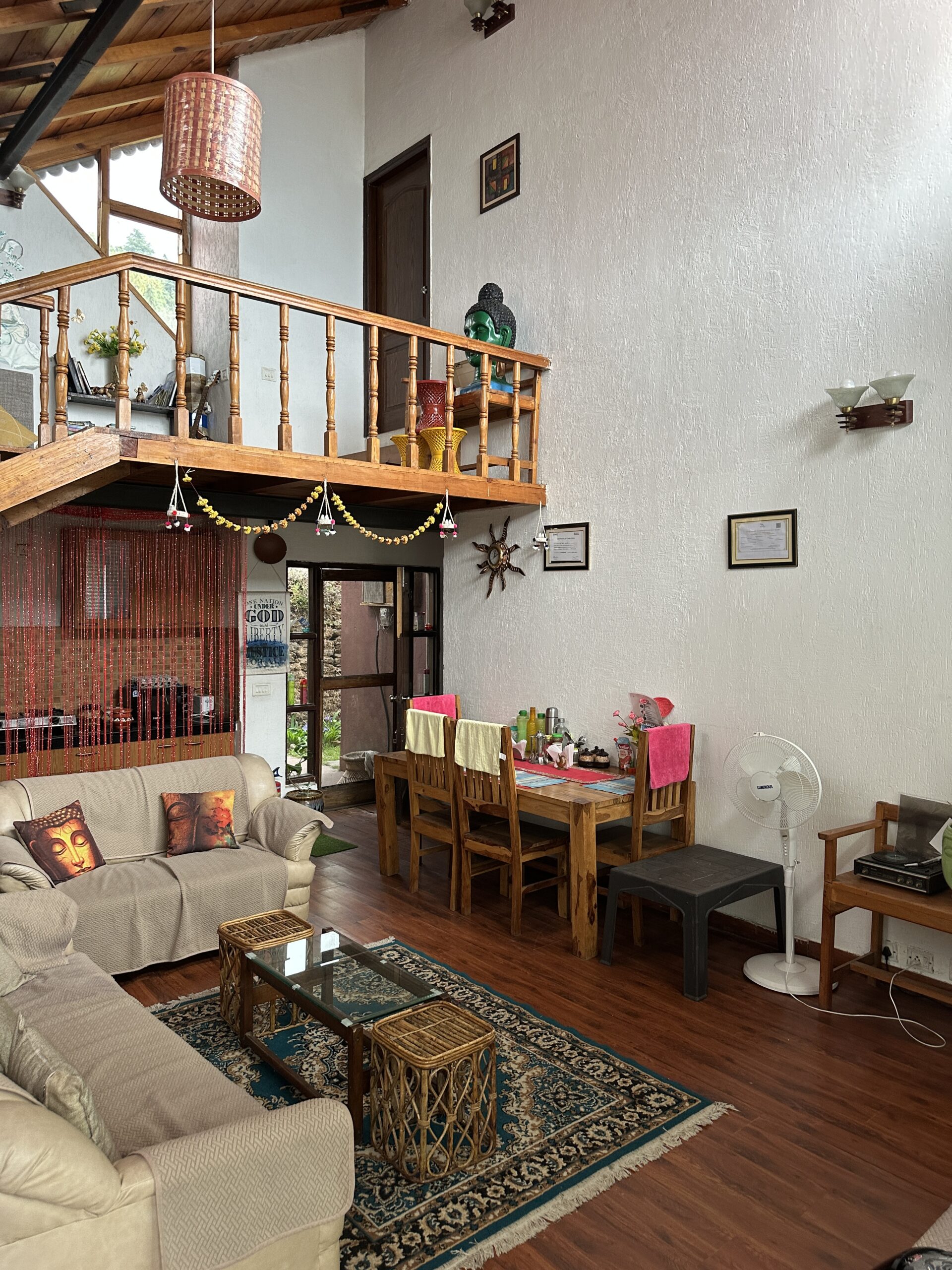 Family room at Bella Vista Homestay Ranikhet